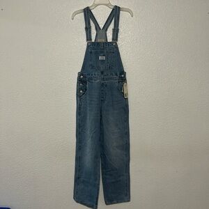 Levi's Women's Classic Blue Denim Overalls